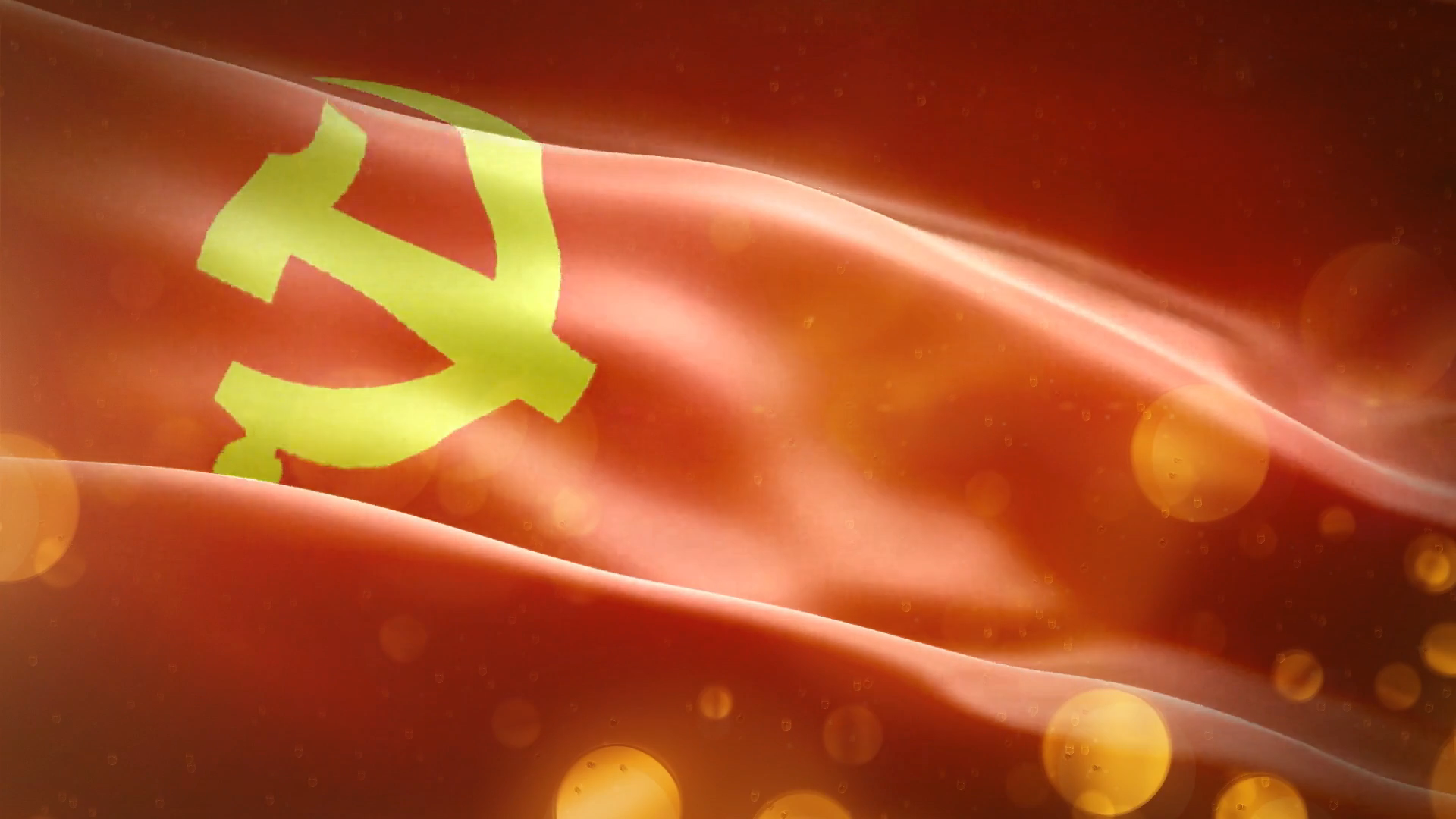 大气党政党徽红旗效动态背景视频的预览图