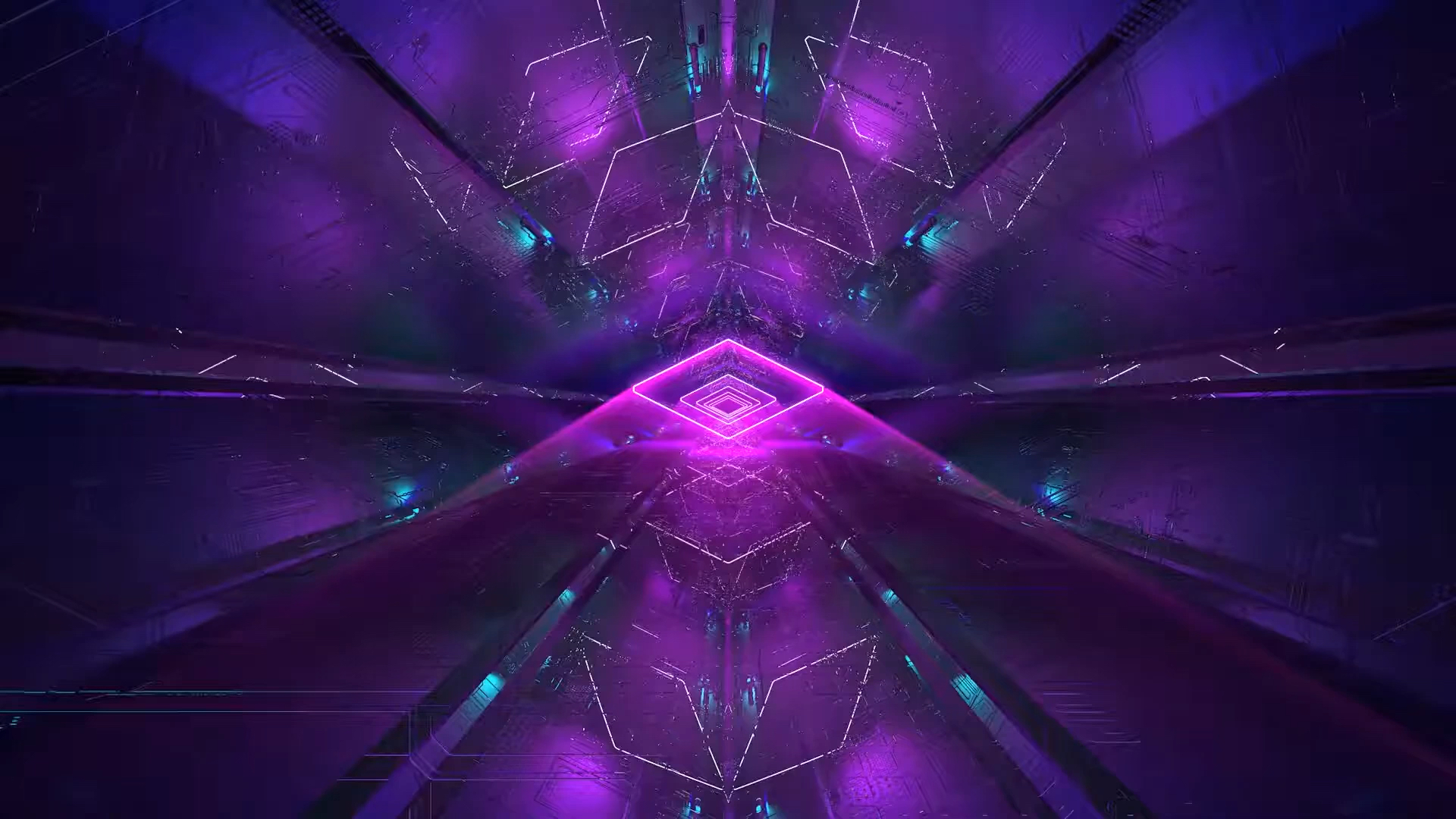 紫色炫酷粒子光线闪烁dj音乐视频视频的预览图