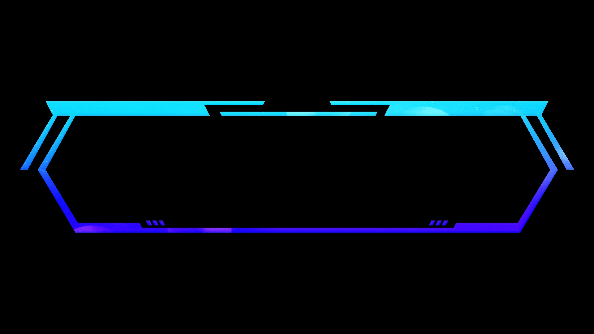 科技蓝色电竞游戏标题框标题栏动图视频边框带通道mov视频的预览图