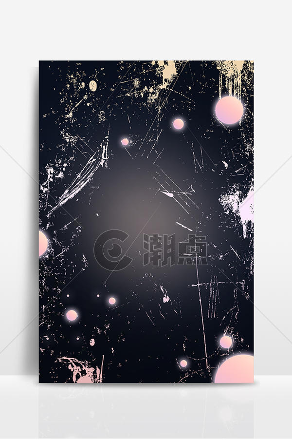 梦幻黑粉色海报背景图通用背景1024*3037图片素材免费下载-编号1153603-潮点视频