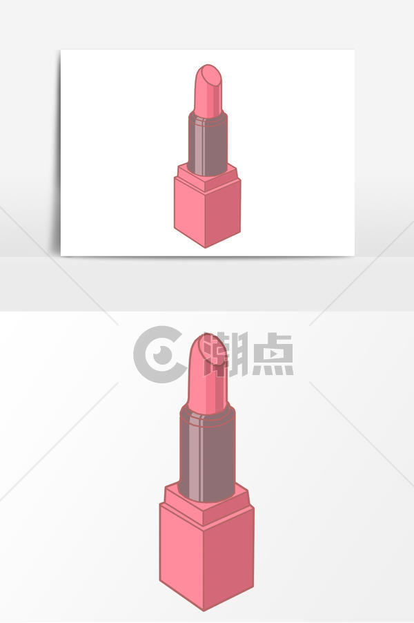 口红手绘卡通元素设计元素1024*1540图片素材免费下载-编号1285526-潮点视频