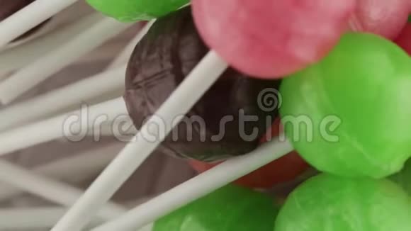 许多棒棒糖的颜色视频的预览图