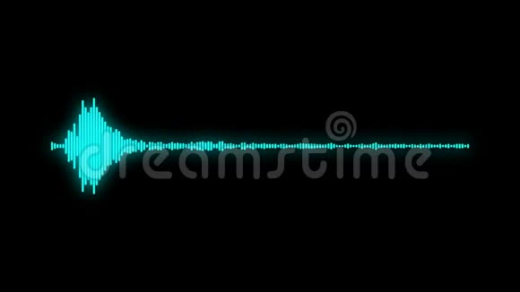 数字音频谱声波效果视频的预览图