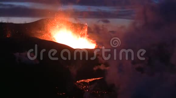 冰岛火山视频的预览图