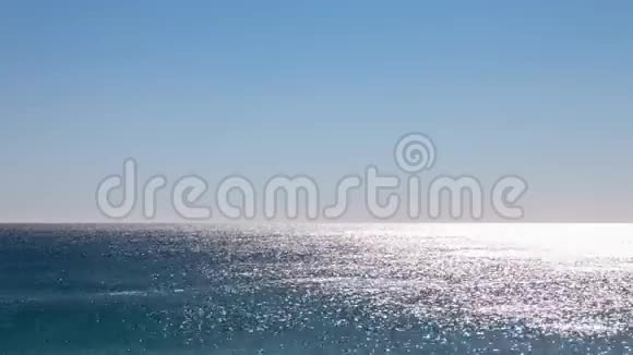大西洋的海水闪闪发光视频的预览图