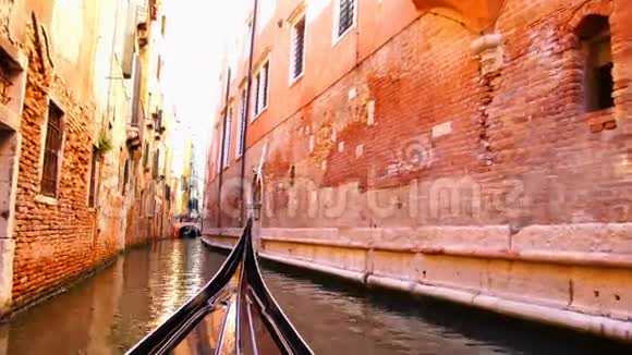 威尼斯运河景观视频的预览图