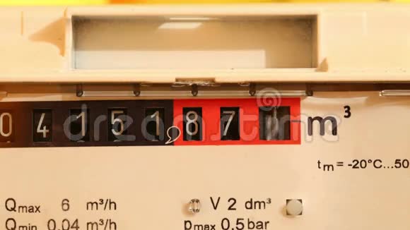 气体计量器计时器视频的预览图