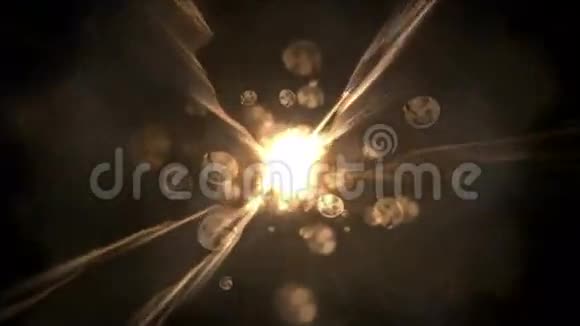 抽象宇宙旅行动力射线能量空间隧道洞视频的预览图