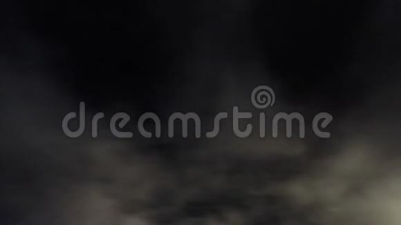 夜海上空的蒸汽船上的景色4k视频视频的预览图