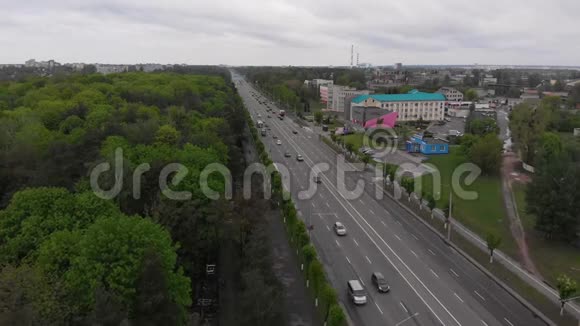 城市的交通流量视频的预览图