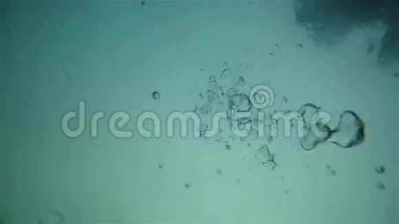 一个人在海里游泳时的意外射击视频的预览图
