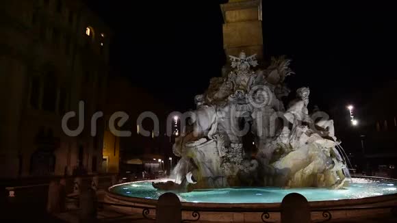 纳沃纳广场罗马视频的预览图