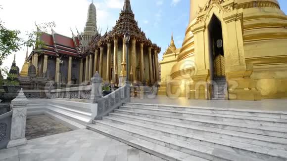 祖母绿佛寺观景台它是泰国曼谷著名的旅游景点之一视频的预览图