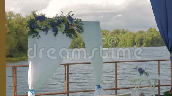 婚礼拱门风视频的预览图