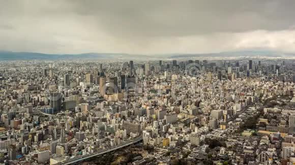 大阪的时间流逝视频的预览图