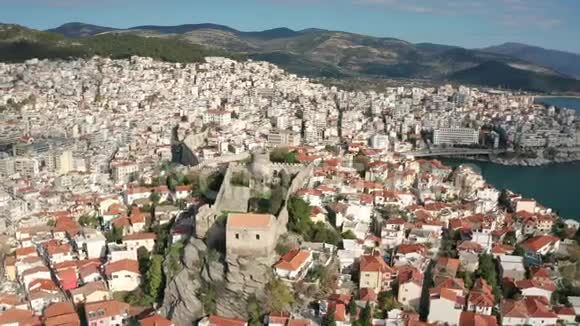 希腊的卡瓦拉市视频的预览图