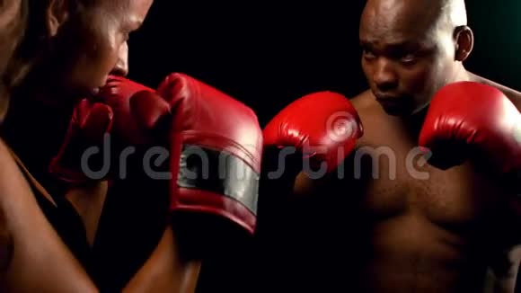 两个人打拳击视频的预览图