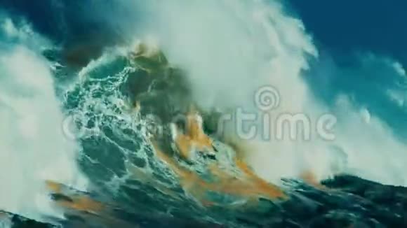 海啸风暴飓风台风视频的预览图