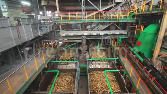 糖加工厂机器食品加工厂洗衣机视频的预览图