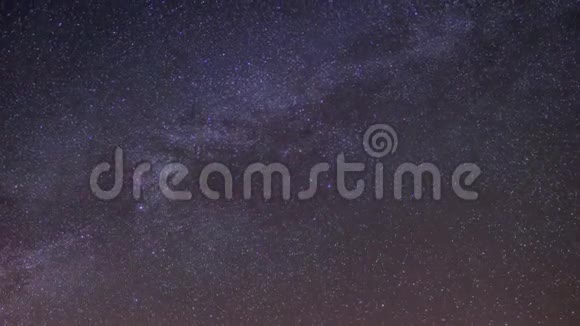 夜空和银河视频的预览图