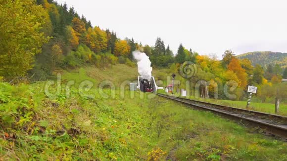 旧蒸汽火车视频的预览图
