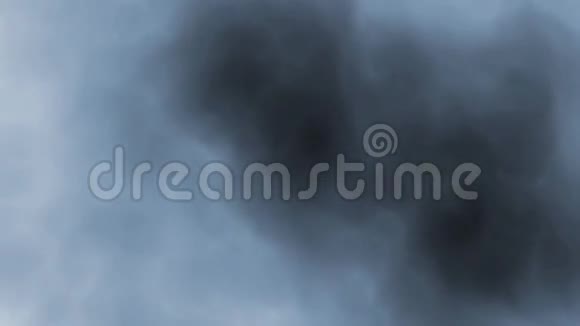 数字完美无缝隙的烟雾在空间中缓慢漂浮视频的预览图