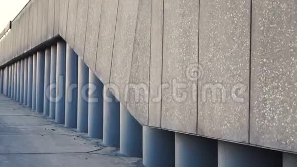 大坝墙日落视频的预览图