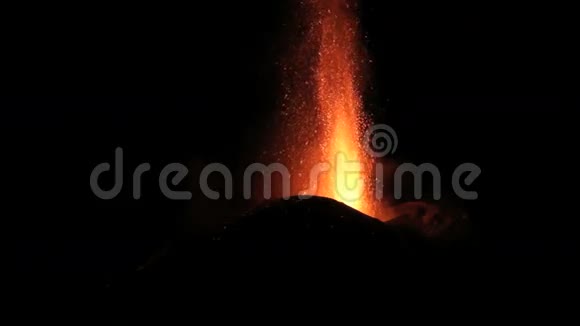 埃特纳熔岩喷泉视频的预览图