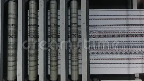 纺织印刷机土耳其长布视频的预览图