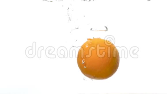 橘子掉进水里视频的预览图