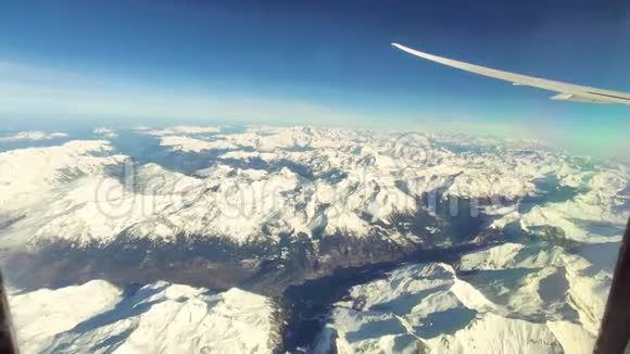 四级以上的雪山阿尔卑斯山视频的预览图