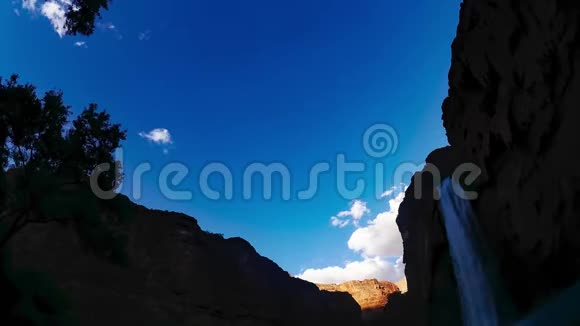 哈瓦苏瀑布瀑布视频的预览图