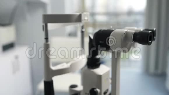 眼科医生办公室生物显微镜模糊视频的预览图