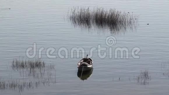 湖上的船巴法湖穆格拉视频的预览图
