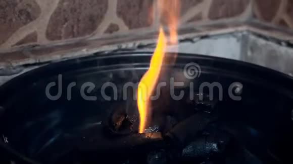 烧烤火烧炭3视频的预览图