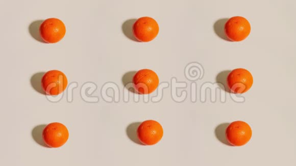 橙子分成切片视频的预览图