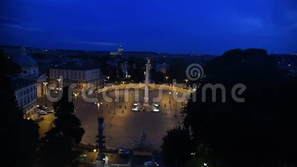 在罗马夜景视频的预览图