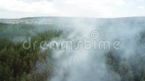 俄罗斯直升机发出的野火视频的预览图