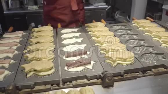 鱼煎饼日本菜视频的预览图