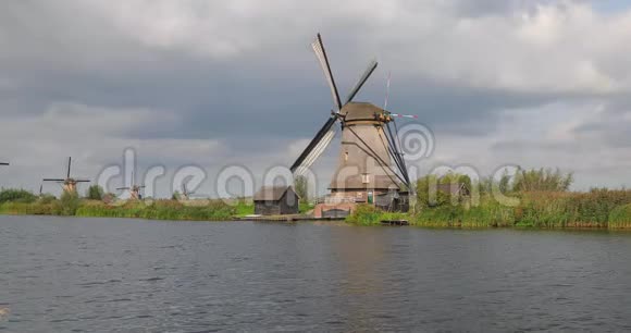 荷兰的风车视频的预览图