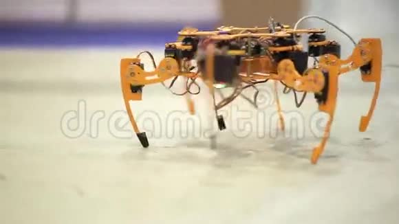 机器人蜘蛛展示了现代机器人的可能性视频的预览图