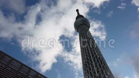 日本的东京天空树视频的预览图