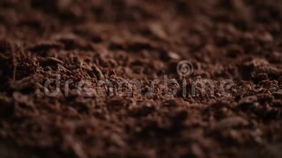 甜的烤巧克力视频的预览图