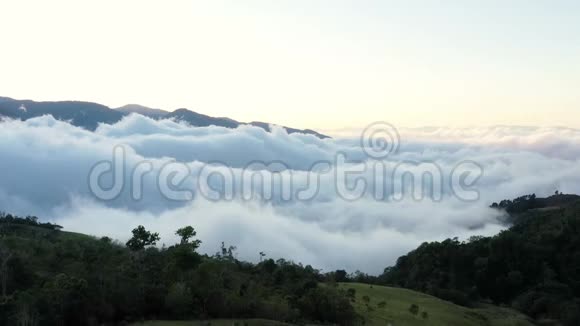 晨雾在山间视频的预览图