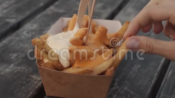 薯条快餐视频的预览图