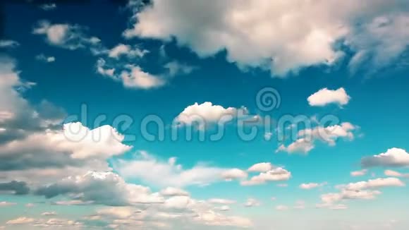 天空和云彩时光流逝视频的预览图