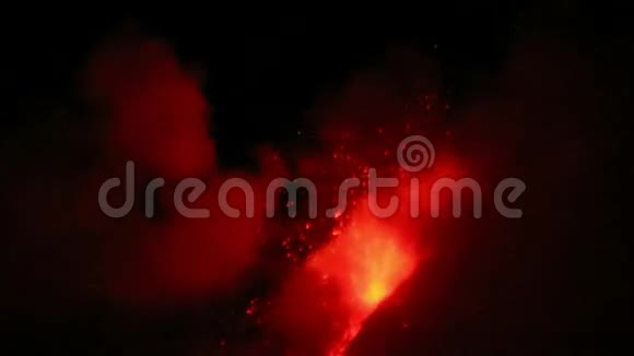 山埃特纳东南火山口喷发视频的预览图