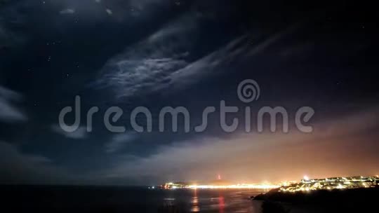 在马恩岛的道格拉斯岛上过夜视频的预览图