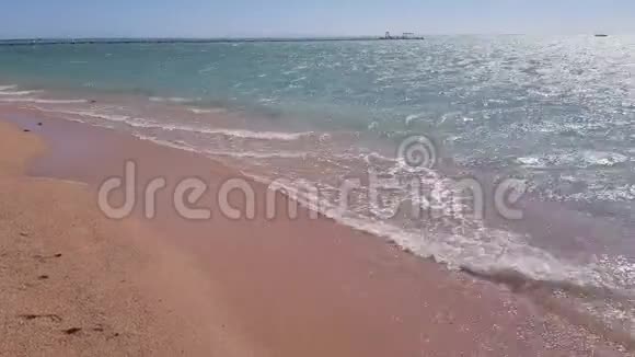 海边的海浪视频的预览图