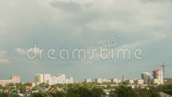 城市景观和云景视频的预览图